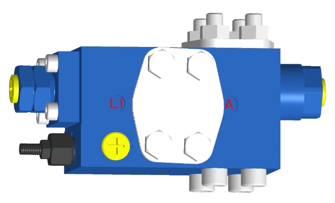 Huade-hydraulinen venttiili HD-BLV20-1X Tasapainotusventtiilin tuotteen vapautus